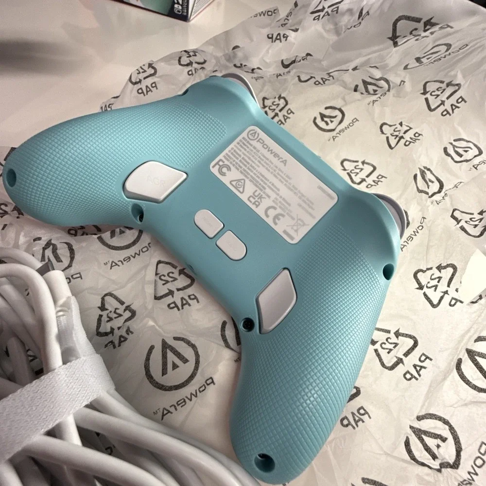 Power A Advantage Wired Controller for Nintendo Switch 2 | Mushroom Kingdom
